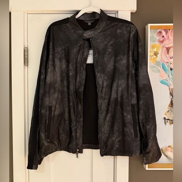 John Varvatos Racer Jacket, New with tags. Size Large - Picture 4 of 9